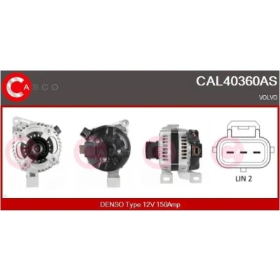 Bilde av CASCO CAL25102AS Dynamo 12V 70A FORD: Transit Mk4 Minibuss, Van, Mk3 Minibuss