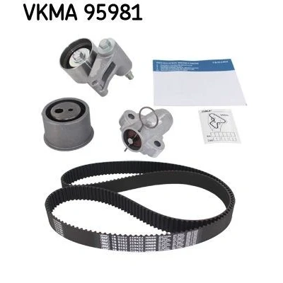 Bilde av SKF VKMA 95981 Registerreimsett 219 med spenningsdemper, strammerull avrundet tannprofil HYUNDAI: SANTA FE 2, KIA: CARNIVAL / GRAND 3