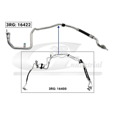 Bilde av Høytrykks / lavtrykksledning, klimaanlegg, citroën,opel,peugeot,toyota, 87291F03, 94530Z01, 9831702080, 9831702180, SU001B1577