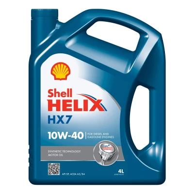 Bilde av Motorolje SHELL HELIX HX7 10W40 4L