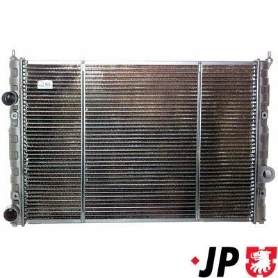 Bilde av JP GROUP 1114201500 Radiator Kobber, plast for kjøretøy uten luftkondisjonering 524 377 34 Manuel girkasse VOLKSWAGEN: Passat B3/B4 Stasjonsvogn