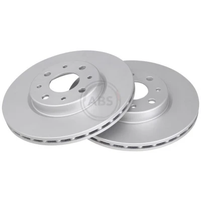 Bilde av A.B.S. 16046 Bremseskiver 257 20 4 98 ventilert FIAT: Grande Punto Hatchback, II Doblo I Cargo, ALFA ROMEO: 155