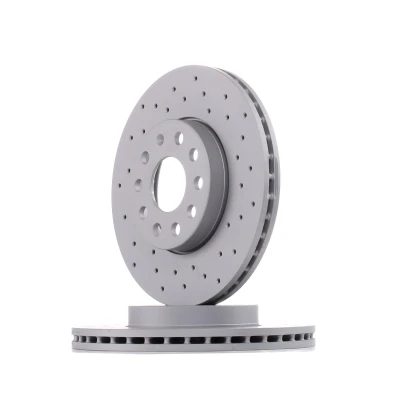 Bilde av ZIMMERMANN SPORT COAT Z 600.3221.52 Bremseskiver 288 25 10/5 5 112 innvendig ventilert, hullet belagt høy karbon VOLKSWAGEN: Golf 7, Caddy 3, Touran I
