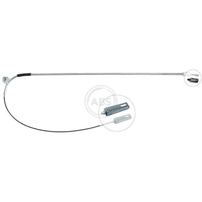 Bilde av A.B.S. K13981 Bremsekabel 1463 Skivebrems MERCEDES BENZ: Vaneo
