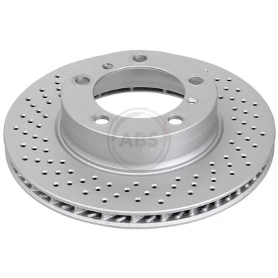 Bilde av A.B.S. COATED 17875 Bremseskiver 298 24 5 130 perforert / ventilert belagt PORSCHE: Cayman