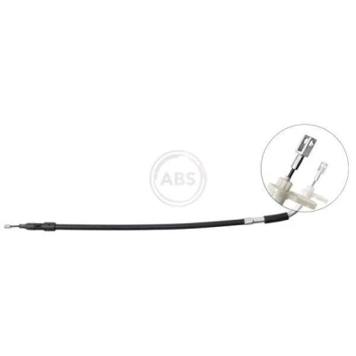 Bilde av A.B.S. K19757 Bremsekabel 587 Skivebrems for høyre/venstre ratt MERCEDES BENZ: B Klasse