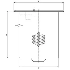 Bilde av Filter, trykkluftteknikk MANN FILTER LE 6009 x