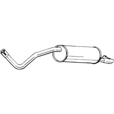 Bilde av sluttlyddemper, seat ibiza iv, sc st vw polo v, van, 6C6253609