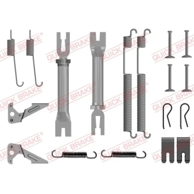 Bilde av QUICK BRAKE 105 0053S Tilbehørsett, bremsesko