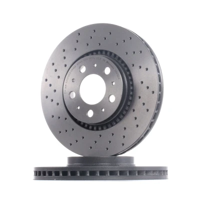 Bilde av BREMBO XTRA LINE 09.9130.1X Bremseskiver 305 28 5 perforert / ventilert belagt høy karbon med skruer VOLVO: V70 2, XC70 I Cross Country, S80