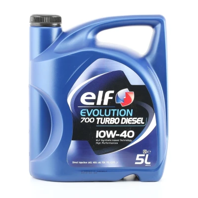Bilde av Elf Evolution 700 Turbo Diesel 10W 40 5l Motorolje 2204217 AUDI: A4 B7 Avant, A6 C6 B8 VOLKSWAGEN: Touran I, Transporter 5