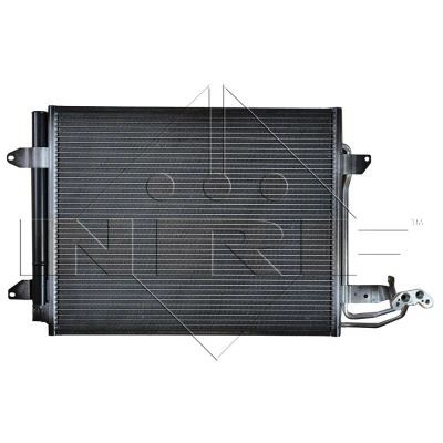 Bilde av NRF EASY FIT 35521 Kondensator med tørker, tetningsring 15,4 13,7 Aluminium 535 VOLKSWAGEN: Caddy 3, Touran I