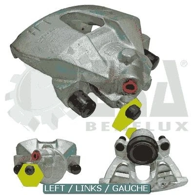 Bilde av ERA Benelux BC63394 Bremsecaliper framaksel venstre FORD: FOCUS 3 Turnier, KUGA 1, 3, VOLVO: V50, V40 Hatchback, S40 II, MAZDA: 5, Hatchback