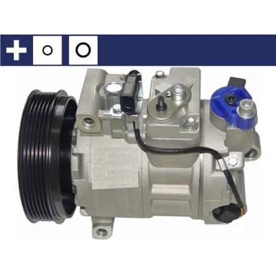 Bilde av MAHLE ORIGINAL ACP 193 000S Kompressor 6SEU14C 12 PAG 46 R 134a med tetningsring AUDI: A6 C6 Allroad, Sedan, Q5
