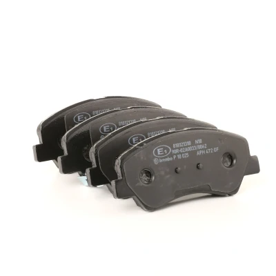 Bilde av BREMBO P 18 025 Bremseklosser med akustisk slitasjevarsel tilbehør KIA: Rio 3, Picanto II, 4, HYUNDAI: i20 II Hatchback