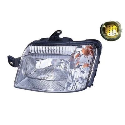 Bilde av ALKAR 2741014 Frontlykter venstre W5W, H4, PY21W hvit gul med elektromotor