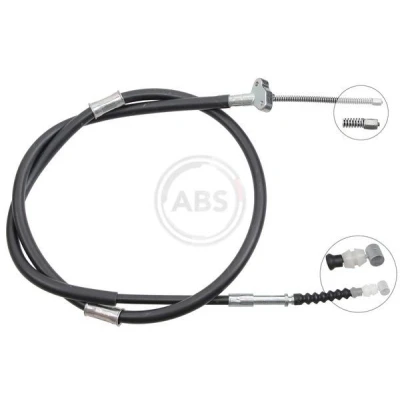 Bilde av A.B.S. K16088 Bremsekabel 1627 Skivebrems for høyre/venstre ratt TOYOTA: Celica VI Coupé