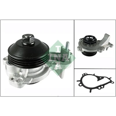 Bilde av INA 538 0147 10 Vannpumpe med tetning for vifteremdrift PEUGEOT: 208 I Hatchback, CITROËN: C4 II Cactus