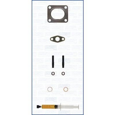 Bilde av AJUSA JTC11572 Monteringssett, lader with studs, syringe oil med tetning montageanvisning