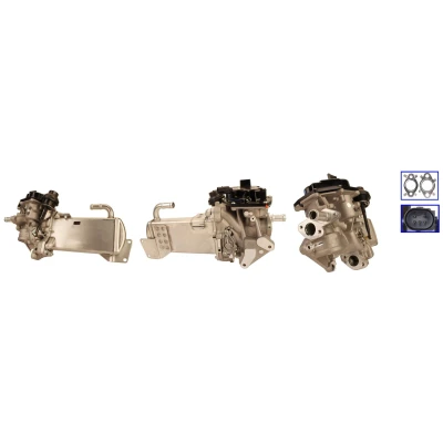Bilde av ELSTOCK 73 0098 EGR Ventil elektrisk med tetning, kjøler AUDI: A4 B8 Sedan, Avant, A6 C7 Avant