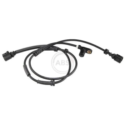 Bilde av A.B.S. 30228 ABS sensor passiv 1100 med integrert slitasjevarselkontakt svart VOLKSWAGEN: Sharan I, SEAT: Alhambra I