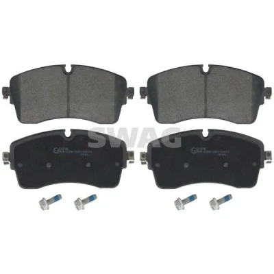 Bilde av SWAG 22 11 6263 Bremseklosser framaksel klargjort for slitasjeindikator med skruesett LAND ROVER: Range Rover Evoque, Discovery 5, Sport