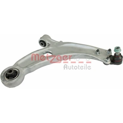 Bilde av METZGER 58091712 Bærebru KIT + med støtte / styreledd, gummifeste framaksel høyre Casterstag Aluminium CITROËN: C4 Grand Picasso 2