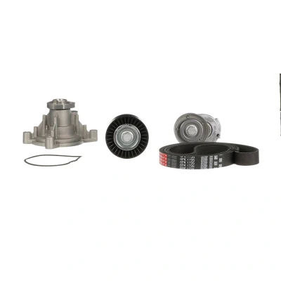 Bilde av GATES KP76PK1735 vannpumpe + kileremsett med ThermalPro VOLKSWAGEN: Golf 6 Cabrio, 5