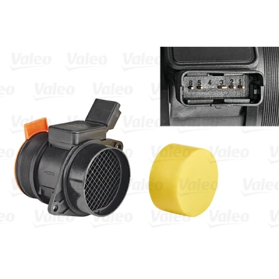 Bilde av VALEO 253706 Luftmengdemåler med integrert lufttemperatursensor PEUGEOT: 307 SW, Stasjonsvogn, SUZUKI: Grand Vitara 1 SUV