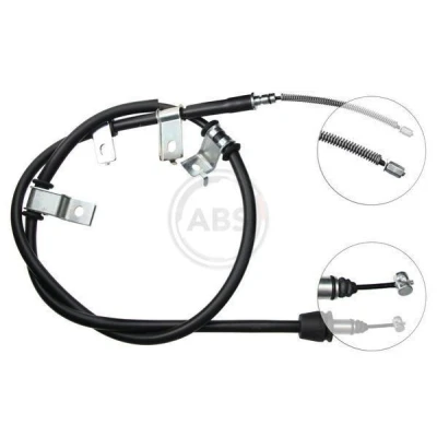 Bilde av A.B.S. K15358 Bremsekabel 1593 Skivebrems for høyre/venstre ratt