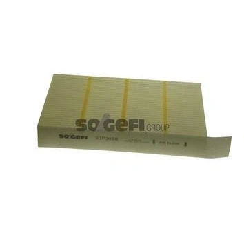 Bilde av PURFLUX AH343 Kupéfilter pollenfilter 199 142 30 OPEL: Agila B