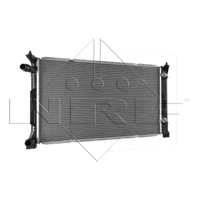 Bilde av NRF 51586 Radiator Aluminium 682 438 40 Kjøleribber loddet AUDI: A6 C5 Sedan