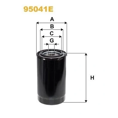 Bilde av WIX FILTERS 95041E Drivstoffilter Påskruingsfilter DAF: LF 55, 45, IVECO: EuroCargo I III