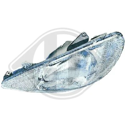 Bilde av DIEDERICHS 4225981 Frontlykter venstre H4 PEUGEOT: 206 Hatchback