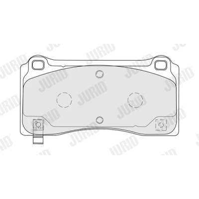 Bilde av Bremseklosser sett, Framaksel, tesla model 3, y, 800824000B