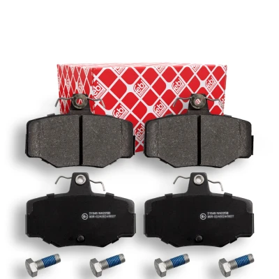 Bilde av FEBI BILSTEIN 16274 Bremseklosser bakaksel ekskl. slitasjevarselkontakt med skruesett NISSAN: Almera II Hatchback, Primera Hatchback