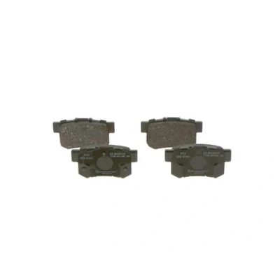 Bilde av BOSCH 0 986 494 358 Bremseklosser Low Metallic med integrert slitasjevarselkontakt, akustisk slitasjevarsel antihyle blikk HONDA: CR V 2