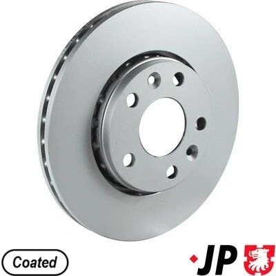 Bilde av JP GROUP 4363101700 Bremseskiver framaksel 280 24 5 ventilert belagt RENAULT: MEGANE 3 Grandtour, Zoe, SCENIC 3, DACIA: Duster SUV, II