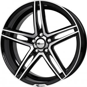 Bilde av Brock B33 Black Full Polish 8x18 5/114.3 ET35 B72.6