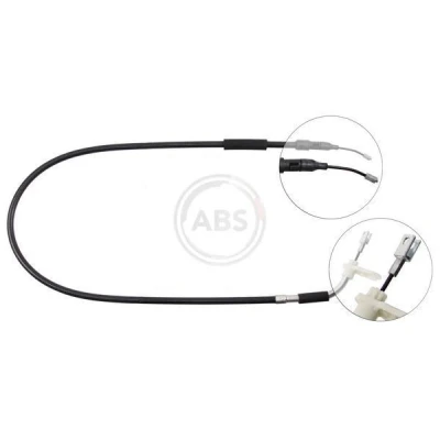 Bilde av A.B.S. K19738 Bremsekabel 1215 Skivebrems for høyre/venstre ratt MERCEDES BENZ: B Klasse