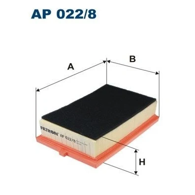 Bilde av FILTRON AP 022/8 Luftfilter 45 142 231,5 Filterinnsats FIAT: 500L