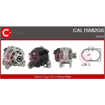 Bilde av CASCO CAL10350AS Dynamo 12V 140A VOLVO: V70 2, XC90 I, XC70 I Cross Country, MERCEDES BENZ: Sprinter 5 T Van