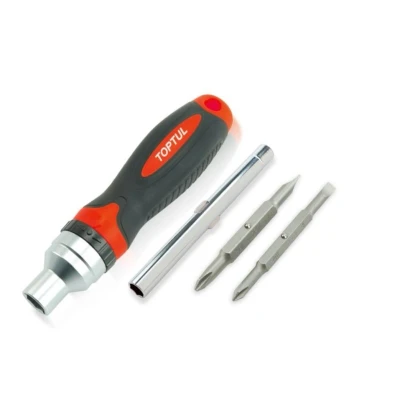 Bilde av TOPTUL GAAR0402 Bitsskrutrekker 4 PH1, PH2, SL5, SL6