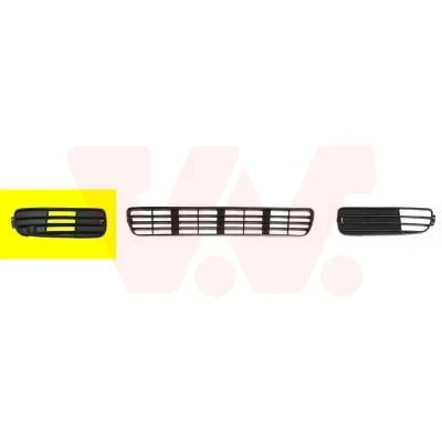 Bilde av VAN WEZEL 0322592 Ventilasjonsgitter foran høyre AUDI: 80 B4 Sedan, Avant
