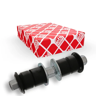 Bilde av FEBI BILSTEIN 41343 Stabstag framaksel venstre, høyre M10 x 1,25 med underlagsskiver, lager, mutter