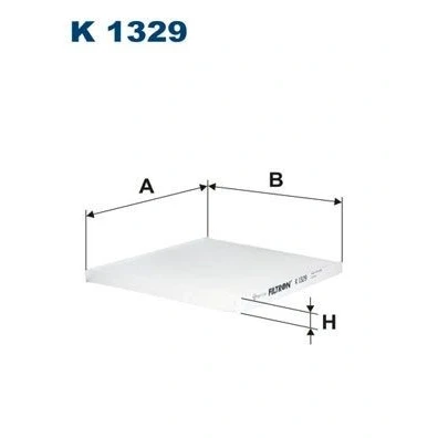Bilde av FILTRON K 1329 Kupéfilter Partikkelfilter 210 190 15 KIA: RIO 3, HYUNDAI: ACCENT 4 Stufenheck