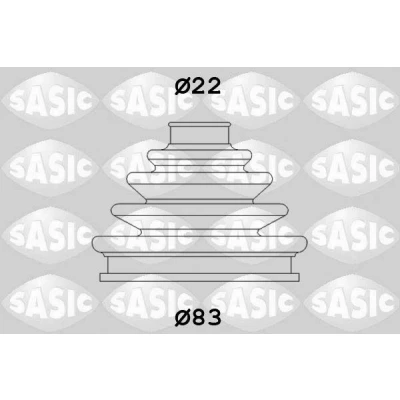 Bilde av SASIC 4003437 Drivakselmansjett hjulside RENAULT: ESPACE 2