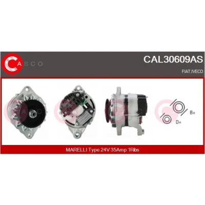 Bilde av CASCO CAL15105AS Dynamo 12V 125A RENAULT: TRAFIC 2 Bus, Kasten, MEGANE Coupe Cabriolet, OPEL: Vivaro A Van, Combi