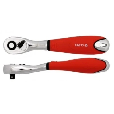 Bilde av YATO YT 0733 Reversibel skralle 72 6,3 (1/4&quot;) 155 Krom vanadium stål