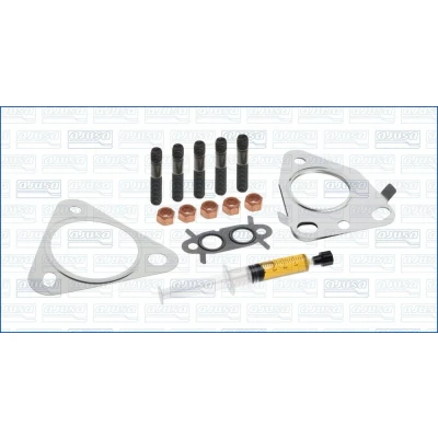 Bilde av AJUSA JTC11592 Monteringssett, lader syringe with oil med tetning montageanvisning NISSAN: Qashqai / Qashqai+2 I